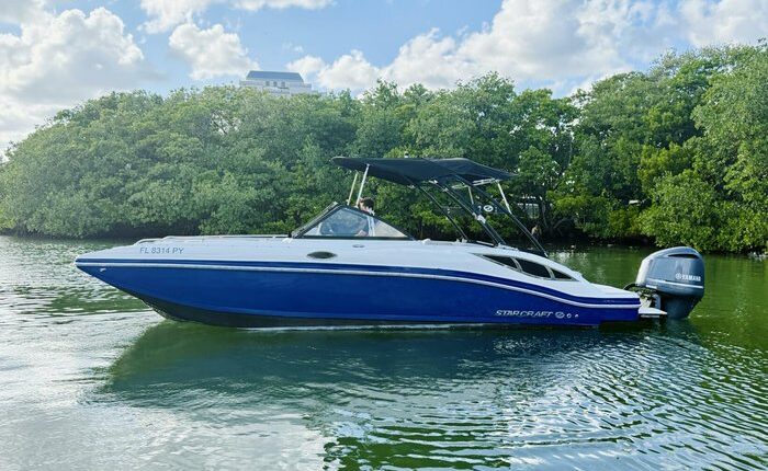 s17 Starcraft 27ft center console boat rental - Overnight Boat Rentals fleet